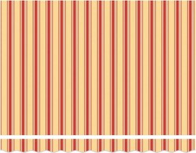 vidaXL Σκελετός Τέντας Πολύχρωμο 350 x 200 cm
