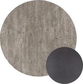ΕΠΙΦΑΝΕΙΑ ΤΡΑΠΕΖΙΟΥ HPL ΣΤΡΟΓΓΥΛΗ HM5841.37 CONCRETE Φ60εκ.