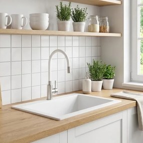 Sanitec Classic 333 (79×50) - Γρανιτένιος νεροχύτης - Granite BLUE