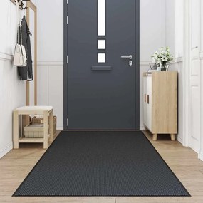 vidaXL Πατάκι Εισόδου Μαύρο 115 x 300 εκ.