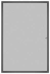 vidaXL Σήτα Εντόμων για Παράθυρα Ανθρακί 90 x 120 εκ.
