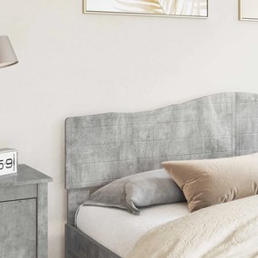 vidaXL Κεφαλάρι Σκυρόδεμα Γκρι Επεξεργασμένο ξύλο