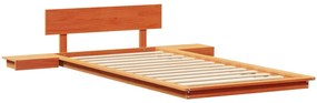 vidaXL Σκελετός Κρεβατιού Καφέ 100 x 200 cm ξύλο