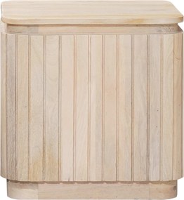 vidaXL Χειροποίητο Σετ Τραπεζιών 2 τμχ. Λευκό 45 x 45 x 45 cm