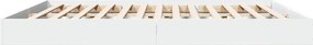 vidaXL Πλαίσιο κρεβατιού χωρίς στρώμα 180x200 εκ. Επεξεργασμένο Ξύλο