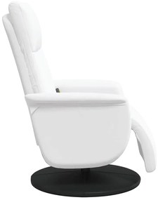 vidaXL Κάθισμα μασάζ Λευκό 71 x 90 x 105 εκ. Τεχνητό Δέρμα