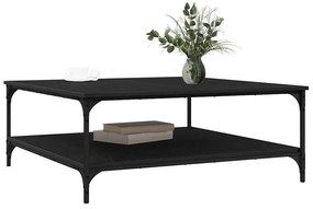 vidaXL Τραπεζάκι σαλονιού Μαύρη δρυς 100 x 100 x 40 cm