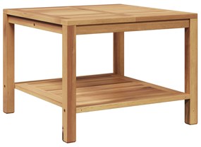 vidaXL Τραπεζάκι σαλονιού Καφέ 60 x 60 x 45 cm Μασίφ ξύλο teak