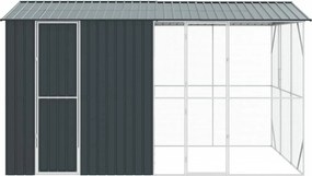 vidaXL Κλουβί Πουλιών Ανθρακί 430 x 310 x 247 εκ