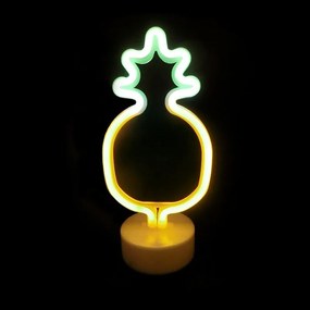 Διακοσμητικό LED Neon plastic pineapple  (10 τεμάχια)