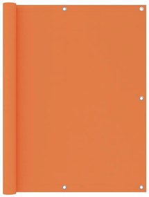 vidaXL Διαχωριστικό Βεράντας Πορτοκαλί 120 x 500 εκ. Ύφασμα Oxford