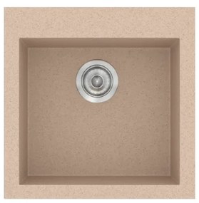 Sanitec Classic 339 Granite Sand Ένθετος Νεροχύτης 50cm SAN.339.21.GRS