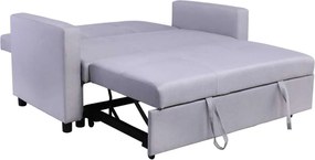 Καναπές IMOLA 2θέσιος-Κρεβάτι Ύφασμα Αν.Γκρι