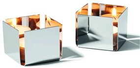 Βάση Ρεσώ Pep L (Σετ 2Τμχ) 105032 7,6x7,6x5cm Inox Philippi Ανοξείδωτο Ατσάλι