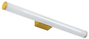 Φωτιστικό Τοίχου - Απλίκα Mabel 60429 Led 12W 60x10x5cm Gold GloboStar Aluminium