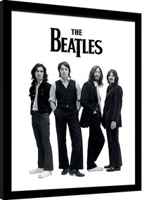 Κορνιζαρισμένη αφίσα The Beatles - Title