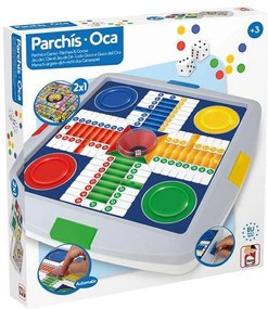 Αυτόματο Επιτραπέζιο Παιχνίδι Parchís και Oca Chicos 27 x 27 x 4 cm