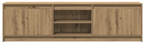 vidaXL Ντουλάπι TV Καφέ 182 x 34 x 50 εκ. Επεξεργασμένο ξύλο