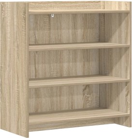 vidaXL Πλαϊνό γραφείο Sonoma Δρυς 75 x 36 x 80 εκ Επεξεργασμένο Ξύλο