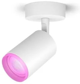 Έξυπνο Φωτιστικό Σποτ Led GU10 5,7W Κινητό RGBW Hue Fugato Philips Hue-915005761101-Λευκό 915005761101