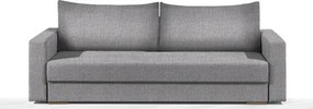 Καναπές Kleio Τριθέσιος-195φ 80β εκ.-Γκρι Anoixto