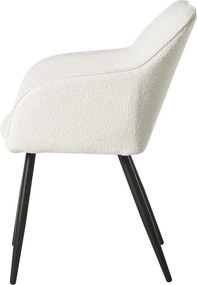 Καρέκλα Τραπεζαρίας (57x61x85) Spitishop Cadair Bukle Ecru