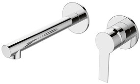 Μπαταρία Νιπτήρος Εντοιχισμού Tati 28886 Chrome Karag Ατσάλι,Κεραμικό