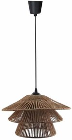 Φωτιστικό Οροφής Oakim 299-000006 Φ35,5x170cm 1xE27 40W Brown Inart