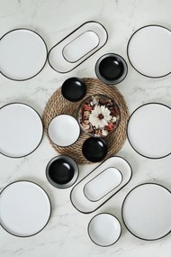 Breakfast Set (18 Pieces) X0001480300000000000000000 Black
White