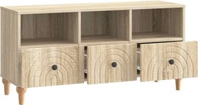 vidaXL Ντουλάπι TV 102 x 34,5 x 50 εκ. Δρύς Sonoma