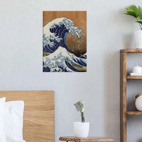 Hokusai Wood Art πίνακας διακόσμησης ξύλου 42 x 30 x 0,60 εκ (21451) - MDF - 21451