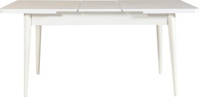 Extendable Dining Table &amp; Chairs Set (5 Pieces) Vina 1053 - 4 - Anthracite, White White
Anthracite