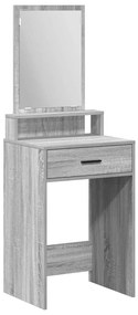 vidaXL Κομμό Υπνοδωματίου με συρτάρι Γκρι sonoma 50 x 41 x 140 εκ.