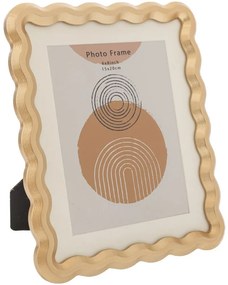 Κορνίζα Ξύλινη 89389 15x20cm Gold Ξύλο