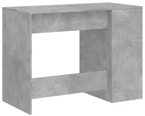 vidaXL Γραφείο Γκρι Σκυροδέματος 102 x 50 x 75 εκ. Επεξεργασμένο Ξύλο