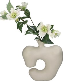 Βάζο ArteLibre Ακανόνιστο Ιβουάρ Polyresin 22.5x8x23.5cm