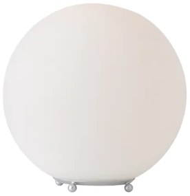 Επιδαπέδιο Φωτιστικό Σφαίρα LUNA Λευκό V2010251TW Aca-V2010251TW-Λευκό V2010251TW