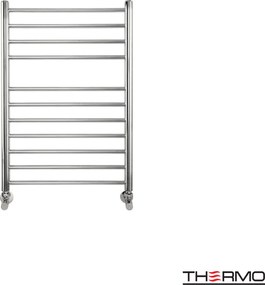 Thermo Bellavia Inox Brushed - Θερμαινομενη πετσετοκρεμάστρα - 50x75 cm