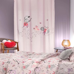 Κουρτίνα Παιδική Soft-Touch Jazz Lilac Saint Clair 160x240 cm 160x240cm Πολυέστερ