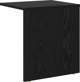 vidaXL End Table Μαύρη Οξυά 37 x 32 x 40 εκ Επεξεργασμένο ξύλο