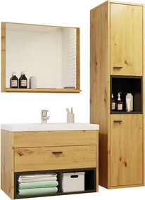 Σετ μπάνιου Olier I-Fusiko-Mavro - 0.00Χ0.00Χ0.00cm