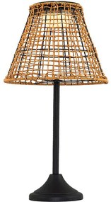 Φωτιστικό Δαπέδου Ηλιακό 701CHD1579 Φ32x64cm Led 80lm 2,4W 3000K Natural-Black Opviq