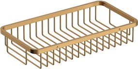 Orabella 15200 Brushed Gold PVD - Σπογγοθήκη μπάνιου ανοξείδωτη