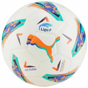 Μπάλα Ποδοσφαίρου Puma Orbita Liga F Λευκό Πολύχρωμο Μέγεθος 4
