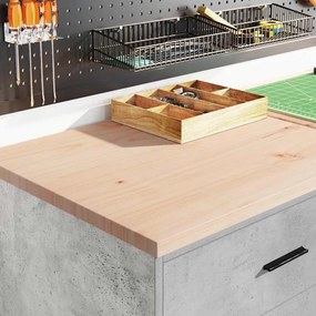 vidaXL ντουλάπι αποθήκευσης γκαράζ 60x51x85 εκ μασίφ ξύλο πεύκο