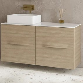 Furnibath WH 101 - Βάση Επιτραπεζιου Νιπτηρα με Βαγονέτα 101x47 - Oak