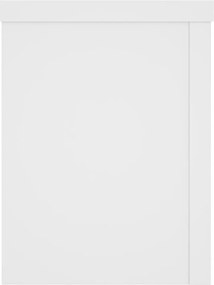 vidaXL Βάσεις Φυτών 2 τεμ. Λευκές 15x15x20 εκ. από Επεξεργασμένο Ξύλο