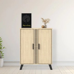 Παπουτσοθήκη-ντουλάπι Shoby sonoma 70x30x91εκ