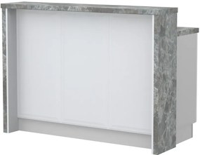 Πάγκος νησίδας Evora-Μήκος: 135 εκ.-Siena marble