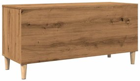 vidaXL Έπιπλο Δίσκων τεχνίτης Δρυς 100x38x48 εκ από Επεξεργασμένο Ξύλο
